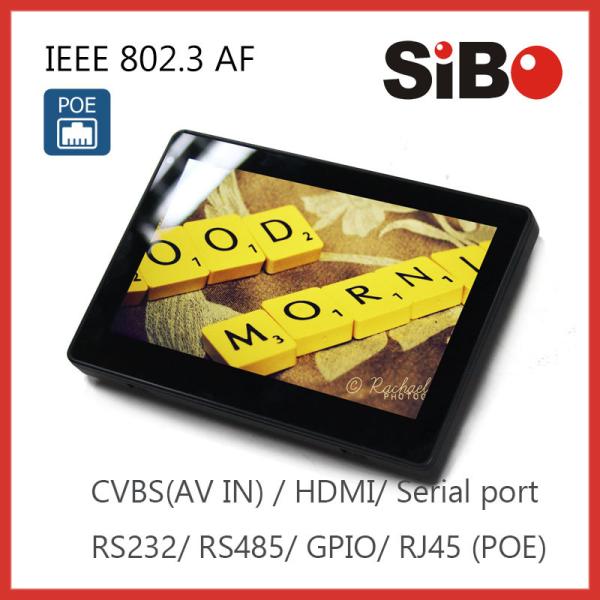 Quality Q896 7" Touch Screen Controller With GPIO For Home Automation for sale