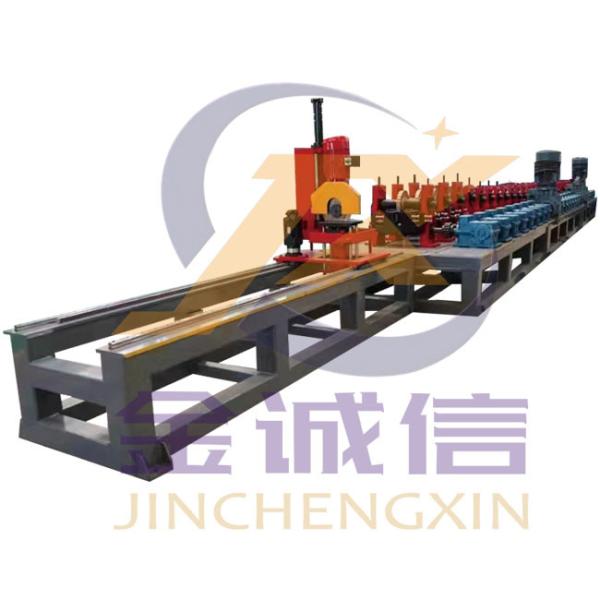Quality PLC Control Solar Panel Support Rolling Machine Custom Color 22 - 26 Rolls Servo Guiding Device for sale
