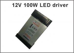 China Switching led power supply 12V 100W rainproof drivers for outdoor led signboard wholesale