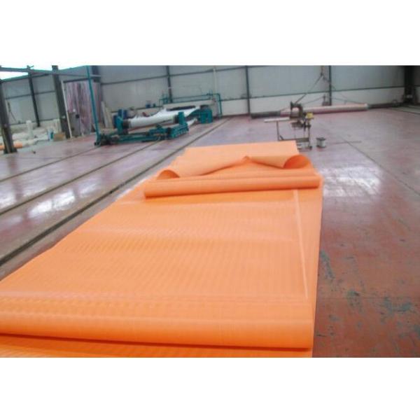 Square Hole Shape Press Filter Cloth Fabrics Polyester / Synthetic