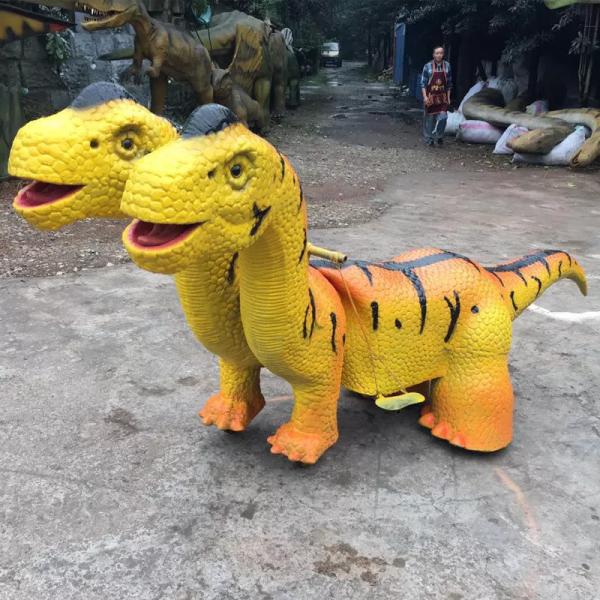 Outdoor Dinosaur Park Rides Size Customized Realistic Dinosaur Models