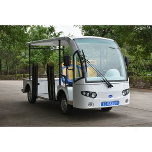 ADA Accessible Electric Sightseeing Car / Utility Cart With 4 Bus Seats Low