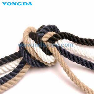 China Wear Resistance 3-Strand Polyester Rope on sale