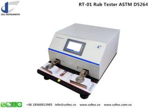 China TAPPI T830 and ASTM D5264 Standard rub tester Printed material ink rub tester Digital Printing Ink Rub Abrasion Tester wholesale