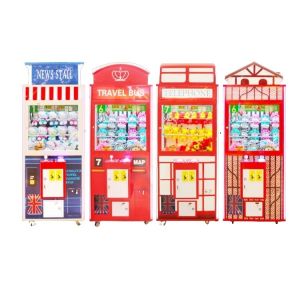 China Fiberglass Funny Singapore Toy Claw Machine For Playground British Style on sale