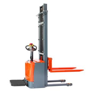 China Empty  3m Power Stacker Forklift 1000kg For Pedestrian on sale