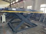 Container Loading Equimpent 3.5T Single Scissor Hydraulic Dock Lift With Toe