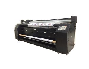 China 3.2m Roll To Roll Epson Head Printer Sublimation Ink Type With Heat Unit wholesale