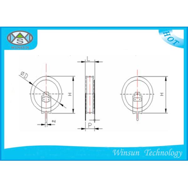 5.5V 0.1F 0.33F 0.47F 1.0F 1.5F Ultra Super Farad Capacitor Button V Type Double La
