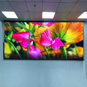 China Dot Pitch 1.25mm LED Stage Screen Wall Display Indoor Full Color Monitoring Security Center on sale