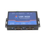 [USR-N520] 2 -Serial Port Ethernet converter, Modbus gateway RS232 RS485 RS422