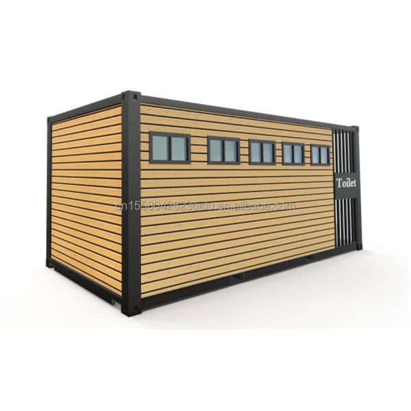 Modern Outdoor Living 20ft 40ft Prefabricated Mobile Houses Expandable Steel Sandwich Panel Container with Customized Color