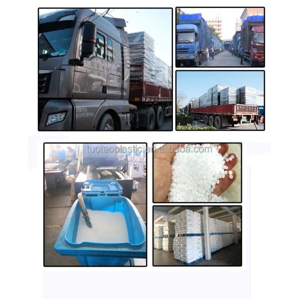 Storage Logistics Solution Heavy Duty Reversible Plastic Pallet with Customized Logo