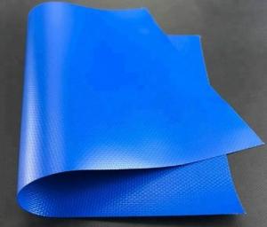 China Multi - Color Anti-UV Waterproof PVC Truck Cover Tarpaulin Fabric In Roll 18X18 610G wholesale