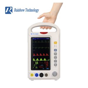 Multi Parameter Patient Monitor With NIBP And ECG