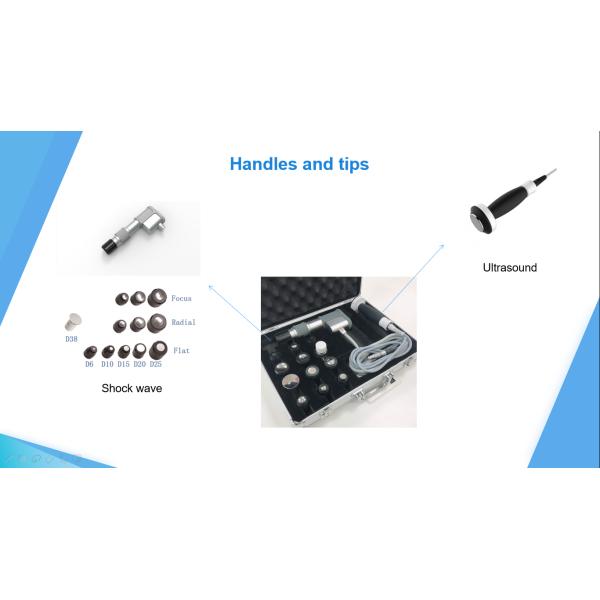 Ultrasound Physiotherapy Shockwave Machine , Air Pressure Shockwave Therapy Machine