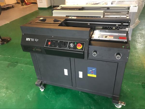 Quality High Precision Manual A3 Binding Machine Plastic Tank Heated Touch LCD Display for sale