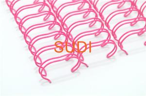 China Double Coated Wire 5/8” 16.0mm Double Loop Wire Binding, Suitable For Notebook wholesale