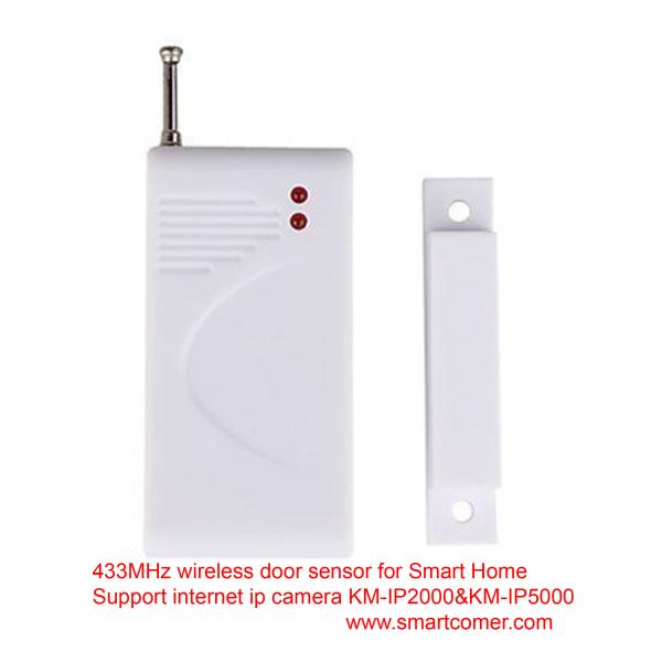 Quality 433MHz Wireless Door Motion Activated Alarm sensor for ip wifi camera for sale