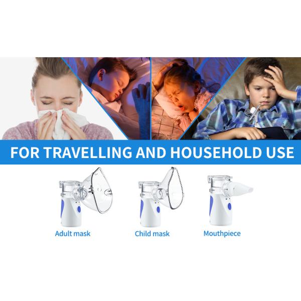 ABS Plastic Handheld Portable Ultrasonic Nebulizer For Adults And Children