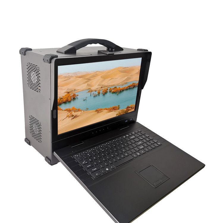 OEM Rugged Embedded PC Systems Industrial Laptop Computer LCD screen