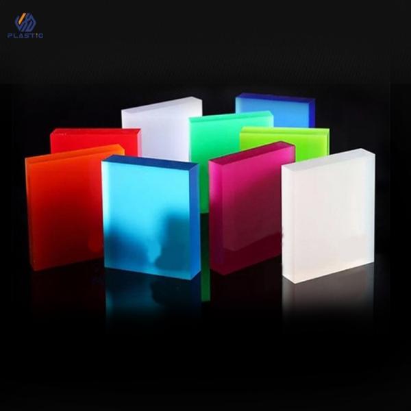 Custom Thickness Color Transparent Acrylic Sheet Impact Resistance Cast Acrylic Panels