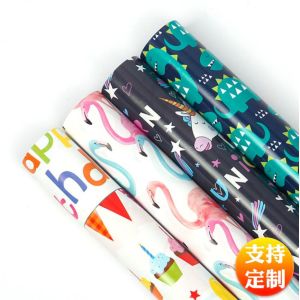 China 60gsm Inkjet Gift Wrap Paper Roll for Printing and Packaging wholesale
