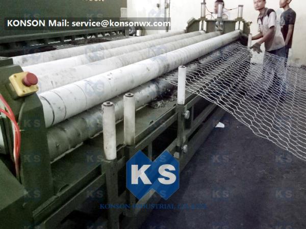 Quality 3.5m/Min 1.25m Width Hexagonal Wire Netting Machine for sale