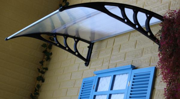 Quality Stable Polycarbonate Window Awnings UV Protection High Class ABS Materials for sale