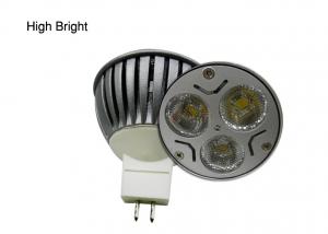 3W 250lm AC / DC 12V SMD 2600 - 3700K Aluminium Alloy Energy Saving LED Spot Light Bulbs