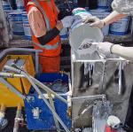 Two Component Road Line Marking Machine Self Dropping 60Lx2 Model