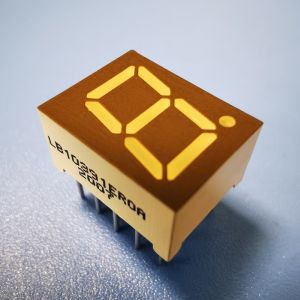 LED Display Common Anode Super Bright Red Single Digit 0.39inch 7 Segment for