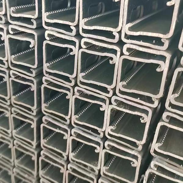 Lightweight Seismic Conduit Bracketss Slotted Channel With Superior Heat And Rust Resistance