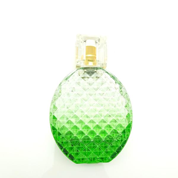 Pineapple Portable Glass Perfume Bottles With Spray , Empty Parfum Case With Atomizer