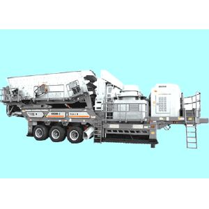 China PF1214 Sand Crusher Machine Crawler Mobile Crushing Station 100mm wholesale