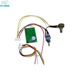 Max Current 3A 12V/24V Brushless DC Motor Driver PWM Control For Sensorless BLDC