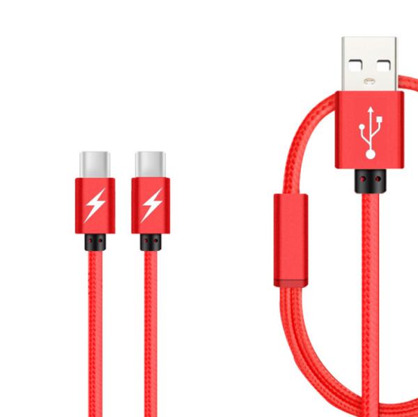 Quality 2 In 1  Usb Type C Cable Stable Abs Outlook Material Rohs Approved Support Data Transfer for sale
