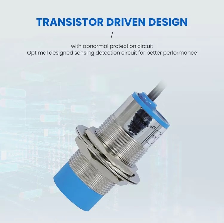Capacitive Proximity Industrial Position Sensor Accurate Sensing Distance