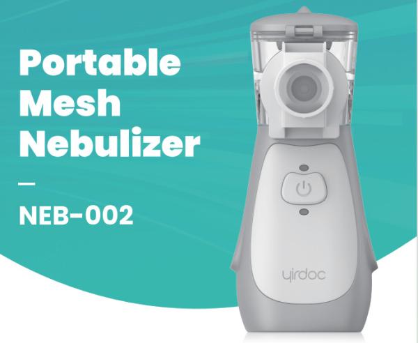 Quality Lithium Battery Power Portable Mesh Nebulizer 4.0\u03bcm 25% MMAD OEM Service for sale