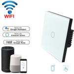 Wireless Touch Switch EU Standard 3 Gang Wifi Control Switch APP Control Wifi