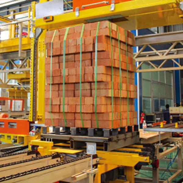 Clay Bricks Robot Packing Automatic Brick Making Machine 40Kw