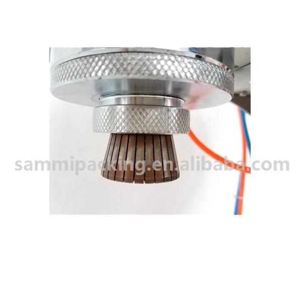 High Quality Semi-Automatic Pneumatic Corking Machine for Perfume Bottles for Food Medical Beverage Chemical Applications