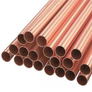 China ISO Alloy Copper Pipe Tube C11000 CC12200 0.8mm wholesale