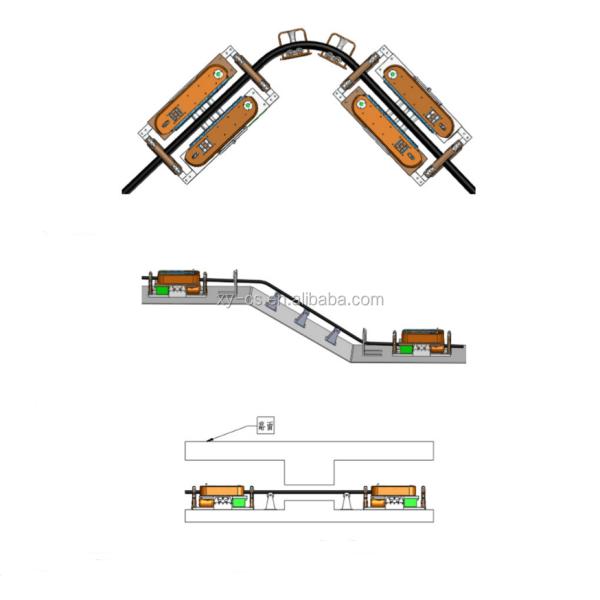 GSS-5 Electric Cable Conveyor with 12000N Conveying Force for 10–190mm Cable Diameter and 2×1.1kW Dual Motor Drive