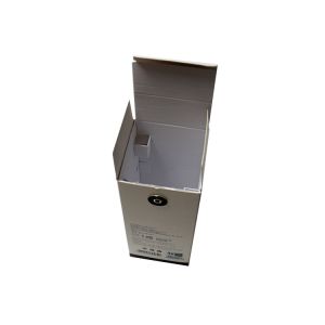 Recycled Paperboard Packaging Box With String And Button Closure , Paperboard