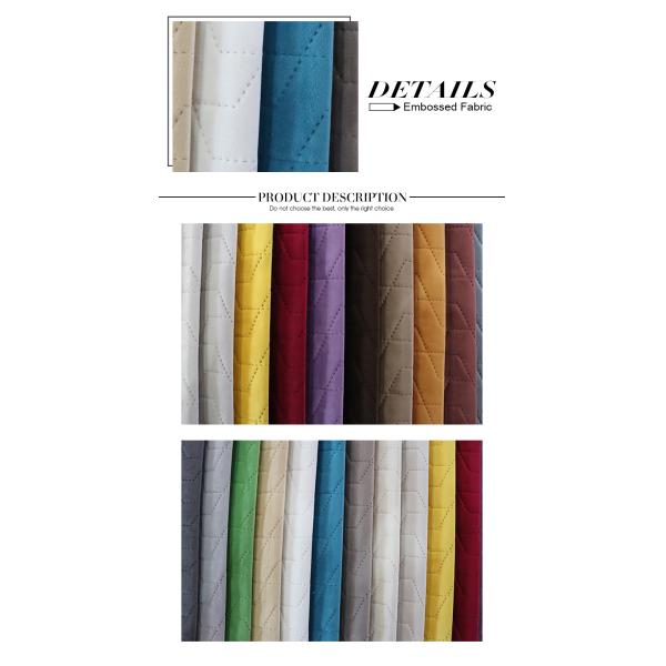 100% Polyester Luxury Sofa Fabric Knitted Waterproof With Embroidered Pattern