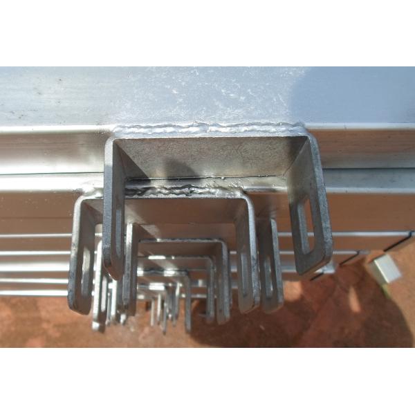 Hot Dipped Galvanized Pipe Full Welded Silver Painted AS/NZS standard 1.8mx2.1m width Livestock Panels