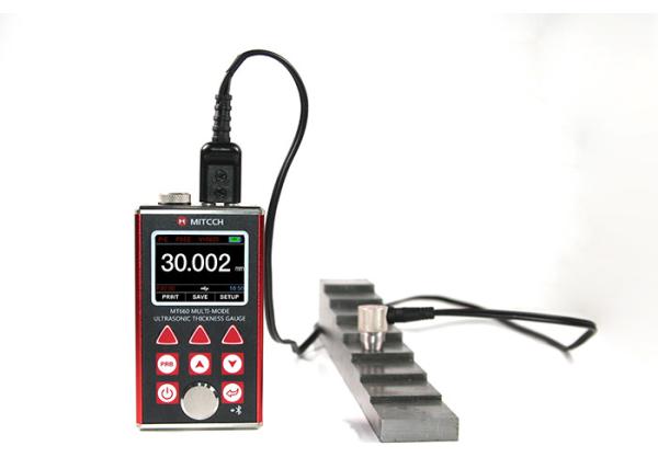 Quality High Accuracy Ultrasonic Thickness Tester Color TFT Display With Adjustable Backlight MT660 for sale