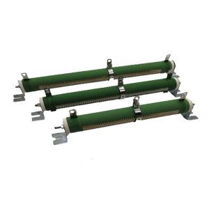 China Adjustable Tubular Power Wirewound Resistors Silicone Coated on sale