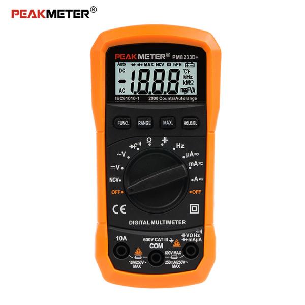 Quality Electrical Portable Auto Range Digital Multimeter High Precision Multi - Functional for sale